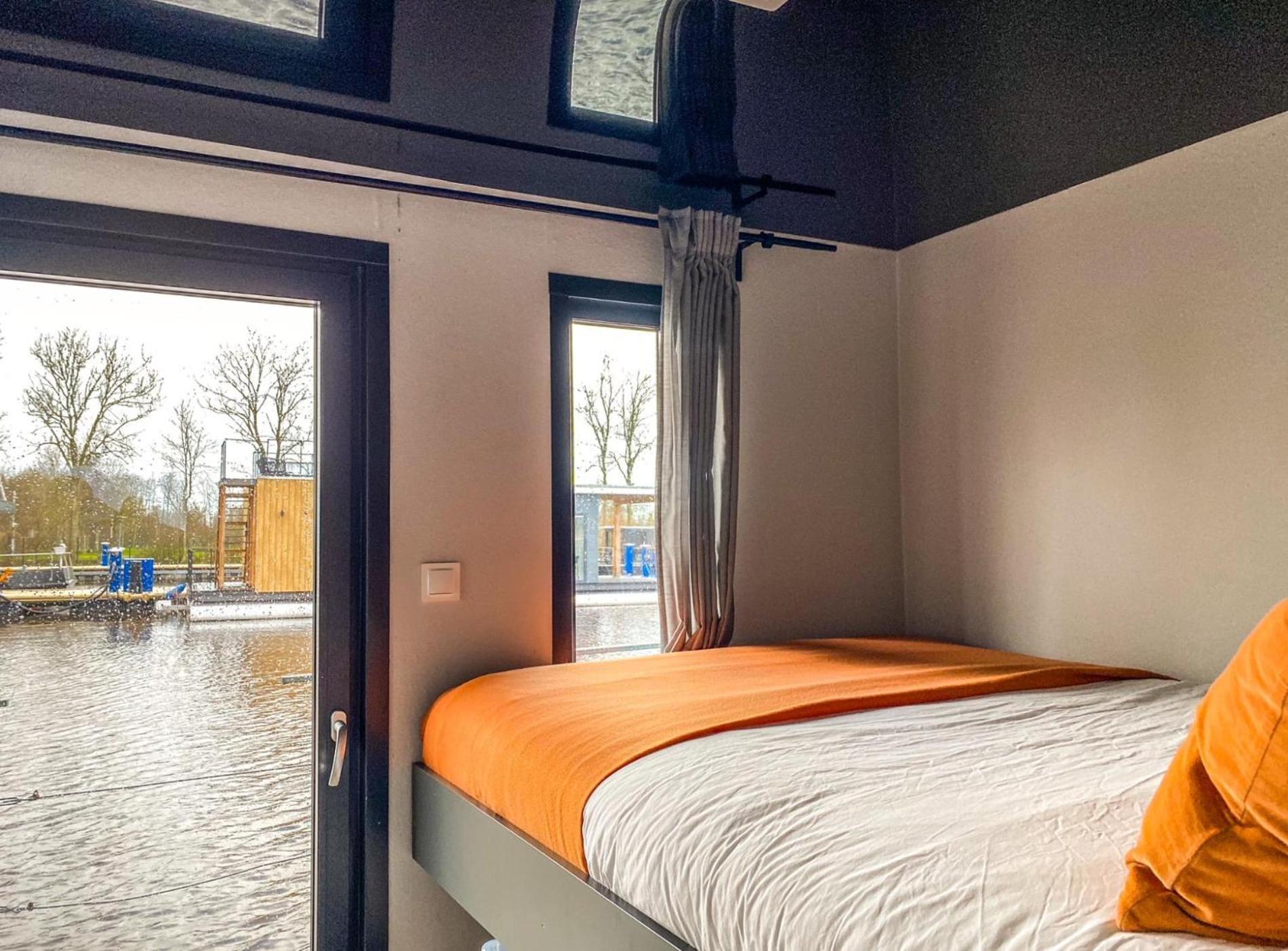 Houseboat Orange Sneekermeer Offingawier Exterior foto